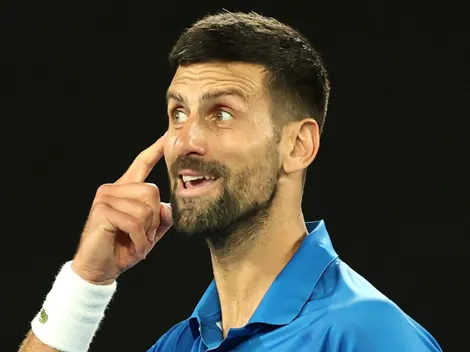 ¿Qué tiene Novak Djokovic en su ojo derecho?