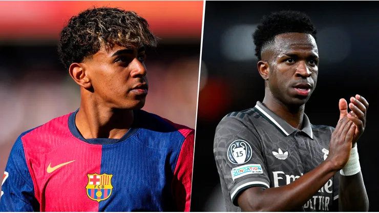 Vinícius Jr. y Lamine Yamal
