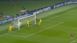 Robert Lewandowski marcó el 2-0 de Barcelona ante Borussia Dortmund