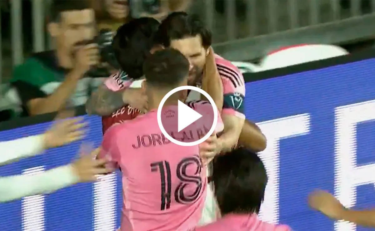 ¡Doblete y a semis! El GOL de Lionel Messi para el 3-1 de Inter Miami ...
