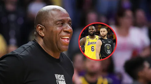 Magic Johnson, LeBron James y Stephen Curry.