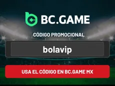 Código promocional BC GAME MX “bolavip”: 80% bono + 5 apuesta gratis