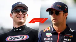 Patricio O'Ward y Sergio Pérez, pilotos mexicanos