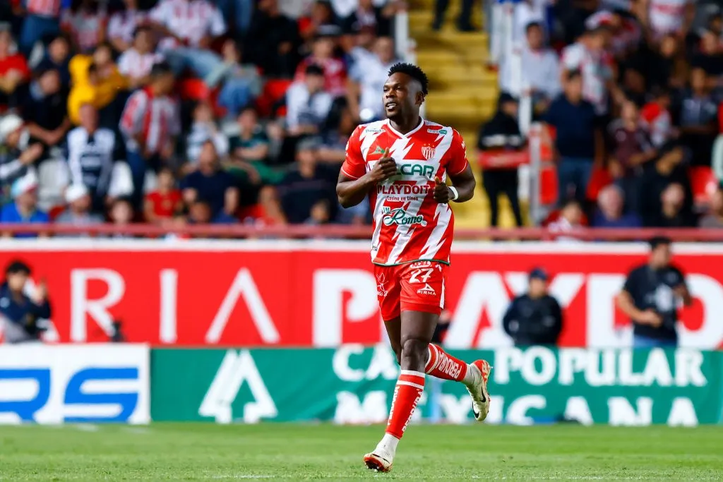 Diber Cambindo, el goleador de Necaxa en 2025 [Foto: Getty Images]