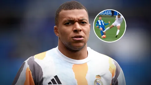 Kylian Mbappé fue expulsado contra Alavés