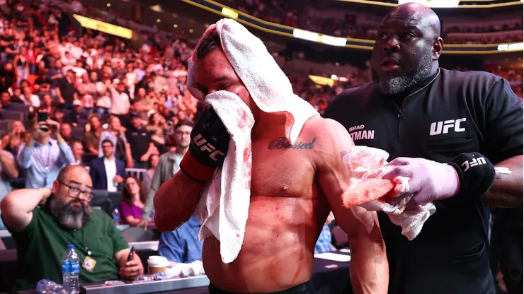 Michael Chandler fue duramente castigado por Paddy Pimblett en UFC 314.