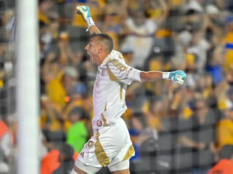 La victoria y algo más: el otro motivo de festejo para Nahuel Guzmán en Tigres vs. Rayados