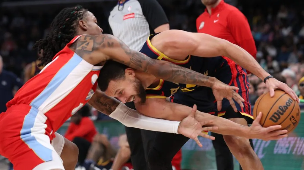 Ja Morant y Stephen Curry. (Foto: Getty Images)