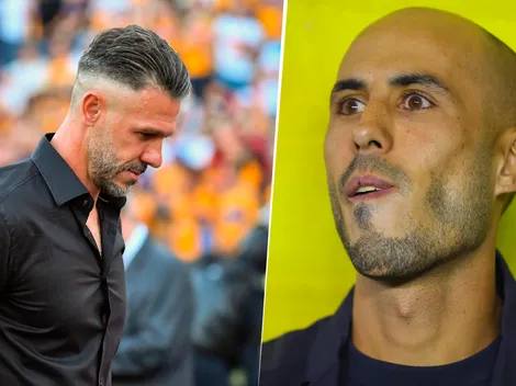 No se vio en TV: el gesto del cuerpo técnico de Demichelis a Pizarro que desató la furia