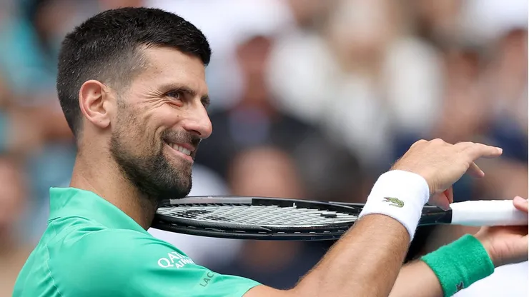 Novak Djokovic no dudó en elegir al deportista más grande de todos los tiempos.