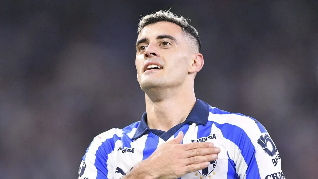 El futuro de Germán Berterame en Rayados de Monterrey es una incógnita. (GETTY IMAGES)