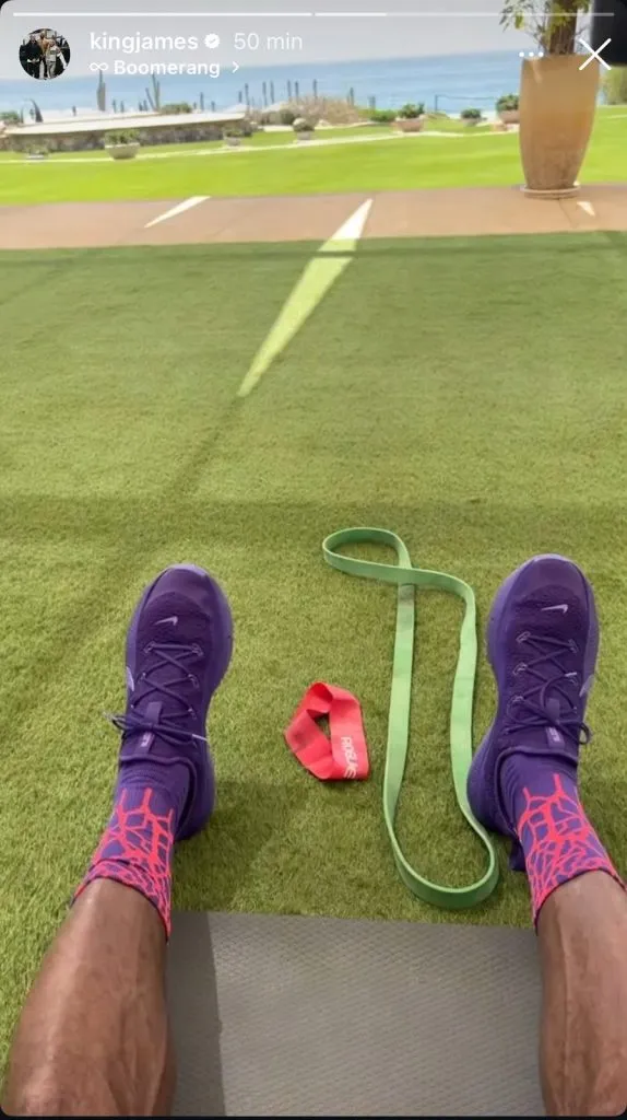 Historia de LeBron James, (Foto: Instagram / @kingjames)