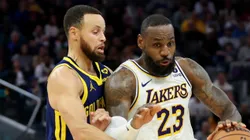 Stephen Curry y LeBron James.