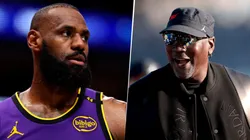 LeBron James y Michael Jordan