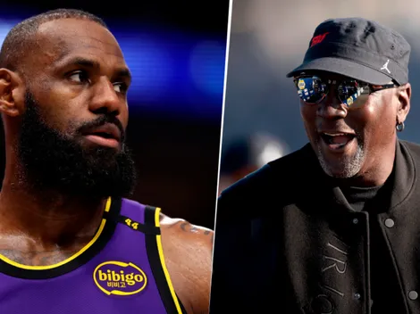 Mientras Jordan tiene una fortuna de 3500 millones, la que acumuló LeBron
