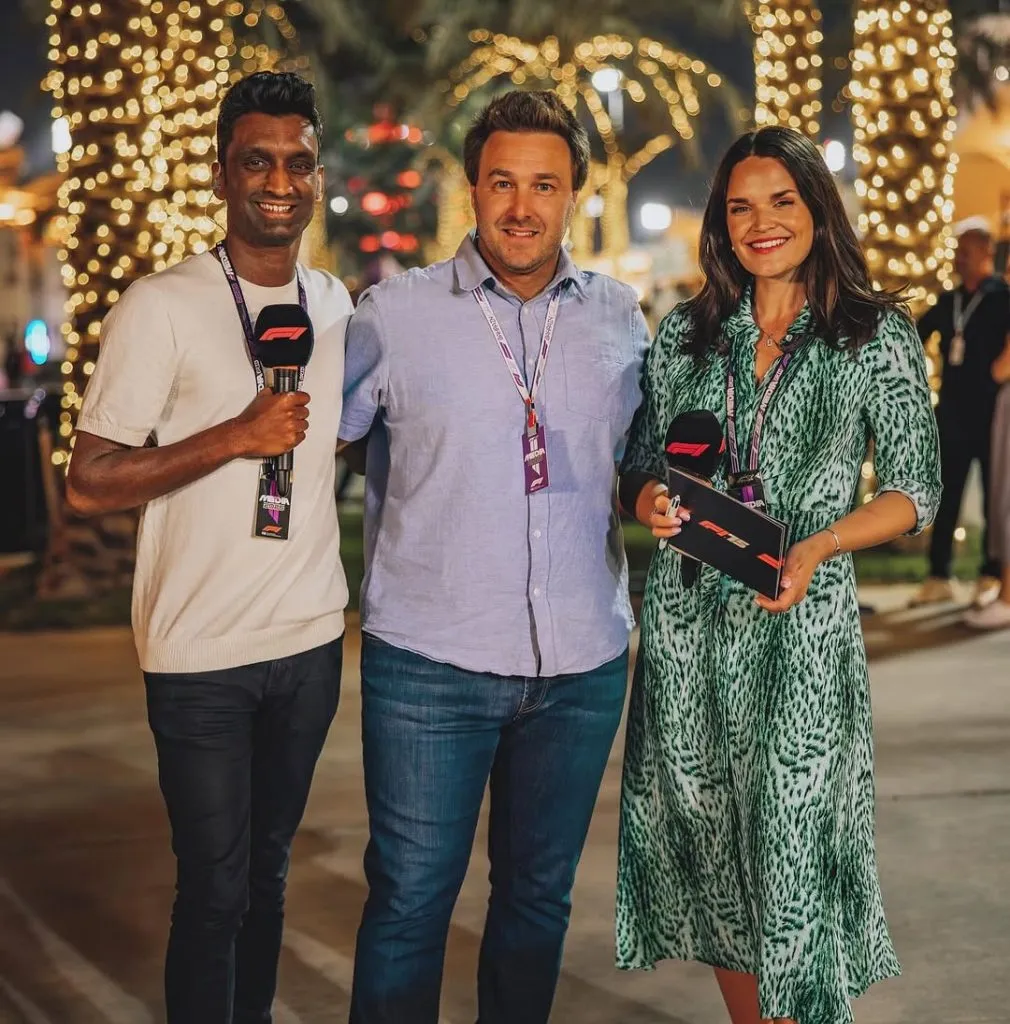 Lawrence Barretto (izquierda) y Laura Winter (derecha) hablaron sobre Checo Pérez