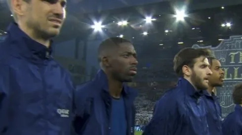 Los jugadores de PSG no pudieron ocultar su incredulidad ante la equivocación por parte de la organización.