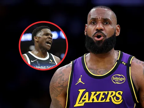 El periodista más famoso de la NBA advierte a LeBron por Edwards