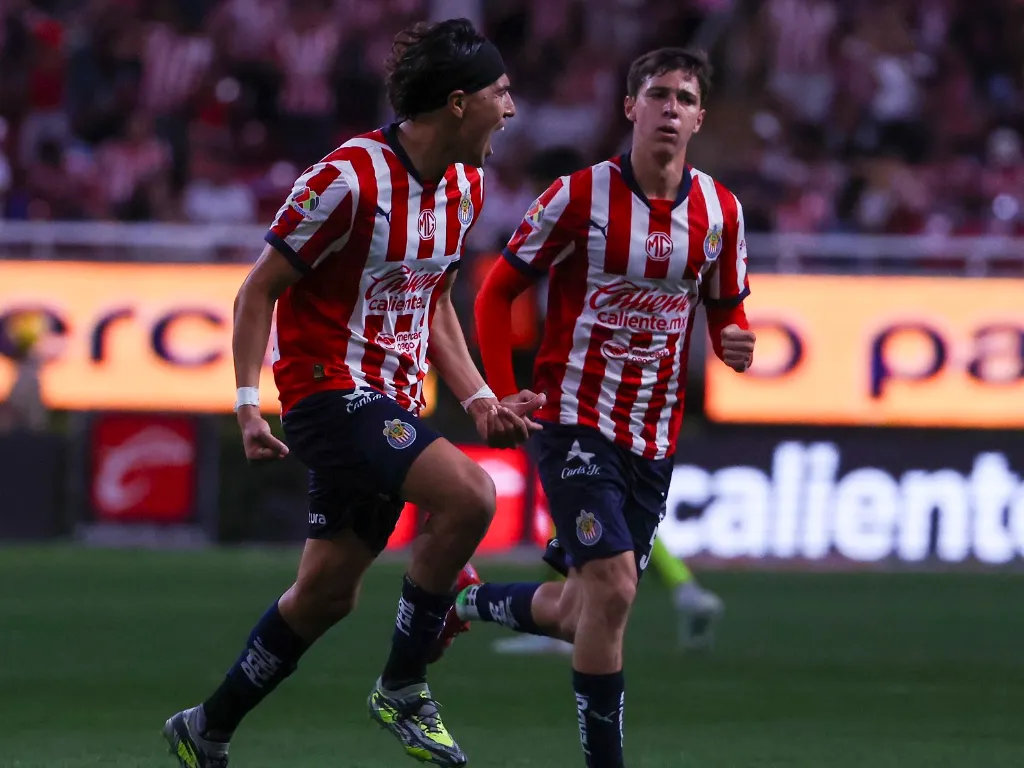 El Guadalajara, uno de los que festejó este martes [Foto: Chivas oficial]