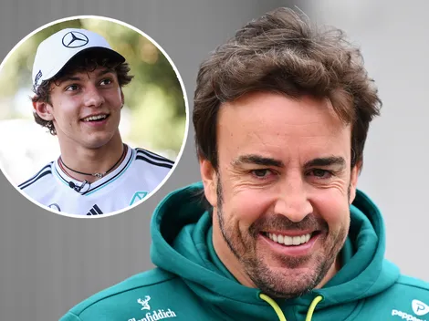 Kimi Antonelli le puso un nuevo apodo a Fernando Alonso