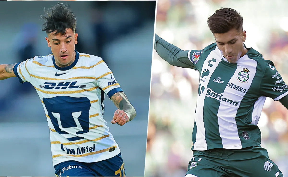 Las alineaciones de Pumas UNAM vs. Santos Laguna por la Jornada 16 del ...
