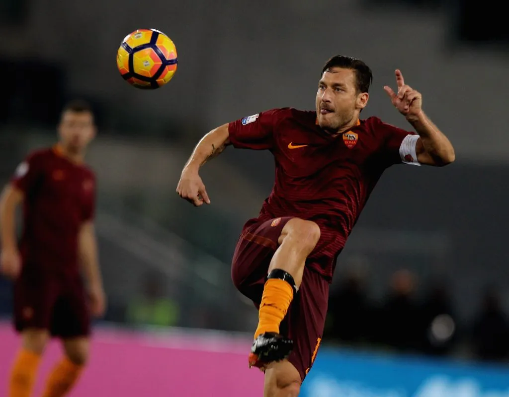 Francesco Totti durante su etapa en la Roma. [Foto: Getty Images]