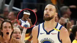 Jimmy Butler y Stephen Curry.