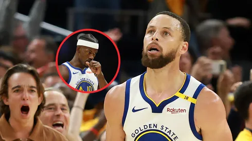 Jimmy Butler y Stephen Curry.
