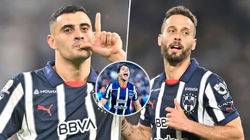 Berterame, Canales y Torres, afuera del Rayados-América.