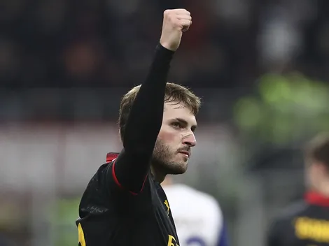 Milan saludó a Santiago Giménez en castellano por su cumpleaños