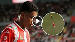 Johan Rojas pudo haber anotado un tanto increíble.