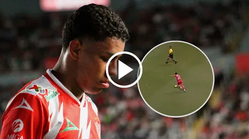 Johan Rojas pudo haber anotado un tanto increíble.