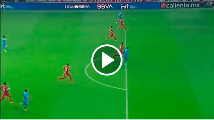 El gol de Cruz Azul a Toluca generó discusión.