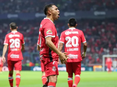 Golazo de Juan Pablo Domínguez para el empate de Toluca ante Cruz Azul