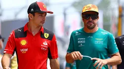 Charles Leclerc igualó una marca de Fernando Alonso en Ferrari