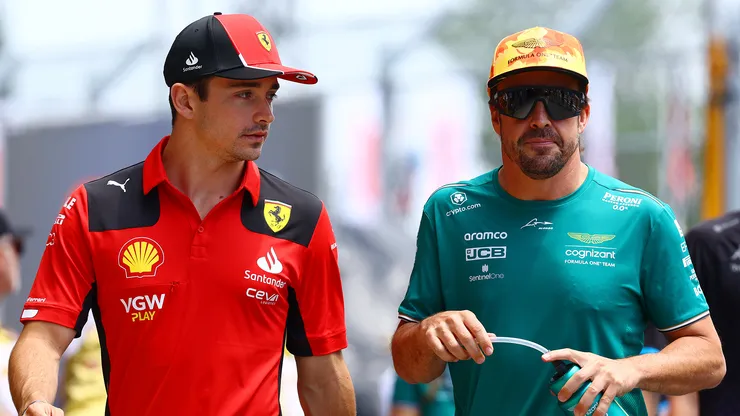 Charles Leclerc igualó una marca de Fernando Alonso en Ferrari