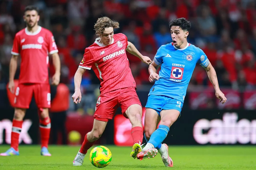 Cruz Azul y Toluca se sumaron a América y Rayados como los nuevos dos clasificados de la Liga MX a la Concachampions 2026. (Getty Images)