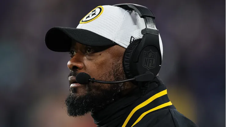Mike Tomlin, entrenador en jefe de Pittsburgh Steelers.