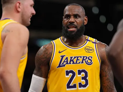 LeBron y una advertencia a Doncic tras la primera derrota en Playoffs 