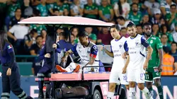 Sergio Ramos salió lesionado en Rayados