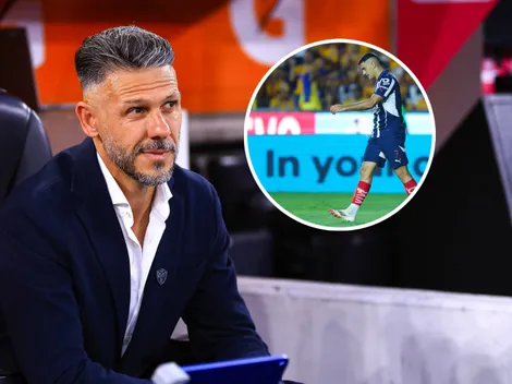 La lección que le dio Demichelis a Germán Berterame en Rayados