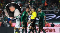 El futbolista colombiano vio la roja ante Rayados