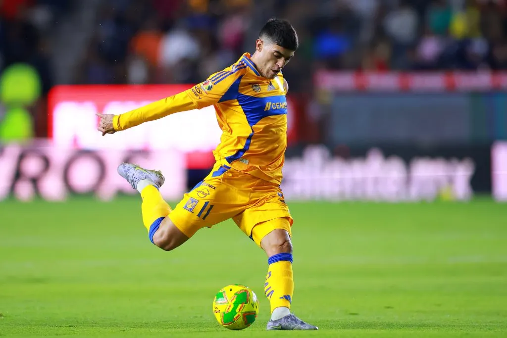 Juan Brunetta es una de las estrellas de Tigres (Getty Images)