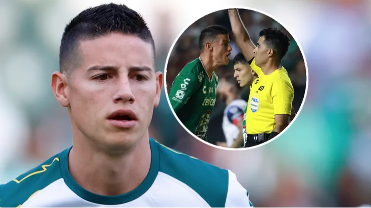 James Rodríguez podría perderse hasta dos partidos por su expulsión ante Rayados.