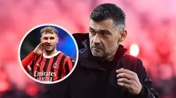 El DT del Milan opinó sobre el presente del 'Bebote'.
