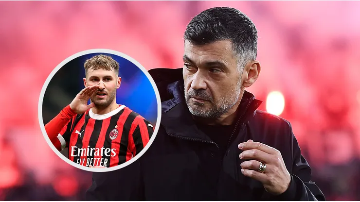 El DT del Milan opinó sobre el presente del 'Bebote'.
