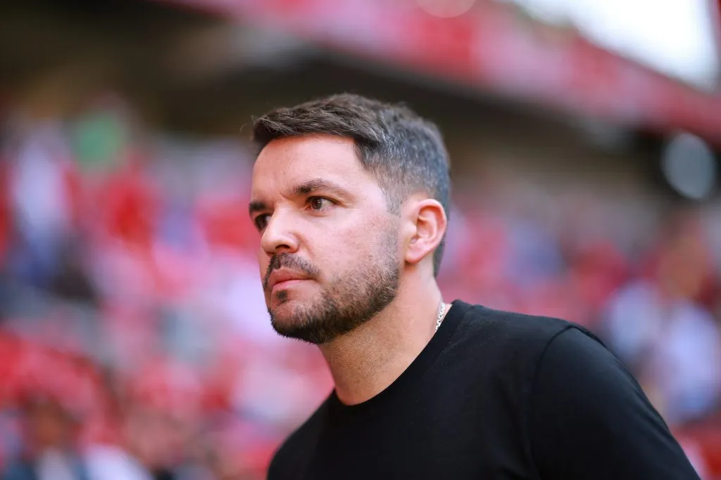 Larcamón clasificó a los cuartos de final en seis sobre siete torneos dirigidos en la Liga MX. (Getty Images)