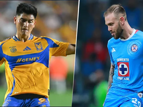 Las alineaciones de Tigres UANL vs. Cruz Azul por las Semifinales de la Concachampions 2025