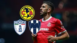 Paulinho, delantero de Toluca, fue vinculado con América, Pachuca y Rayados