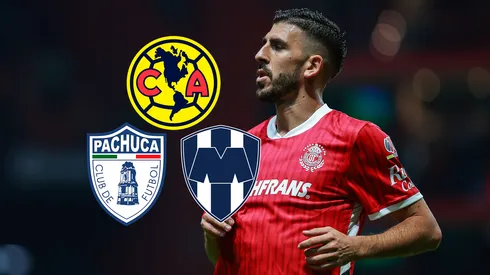 Paulinho, delantero de Toluca, fue vinculado con América, Pachuca y Rayados